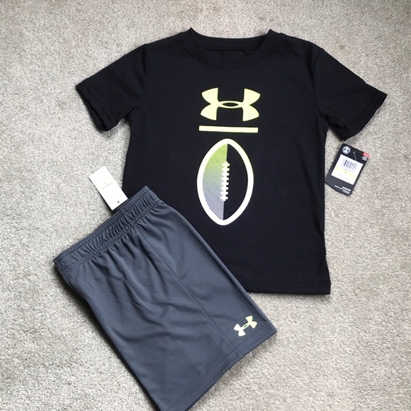 UNDER ARMOUR BOYS SIZE 4 MATCHING TWO PIECE SET - Picture 2 of 6